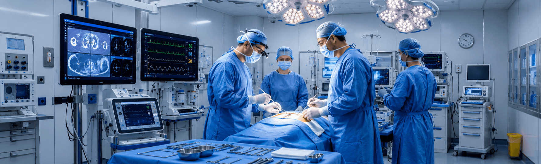 Advanced cardiac surgery operating room