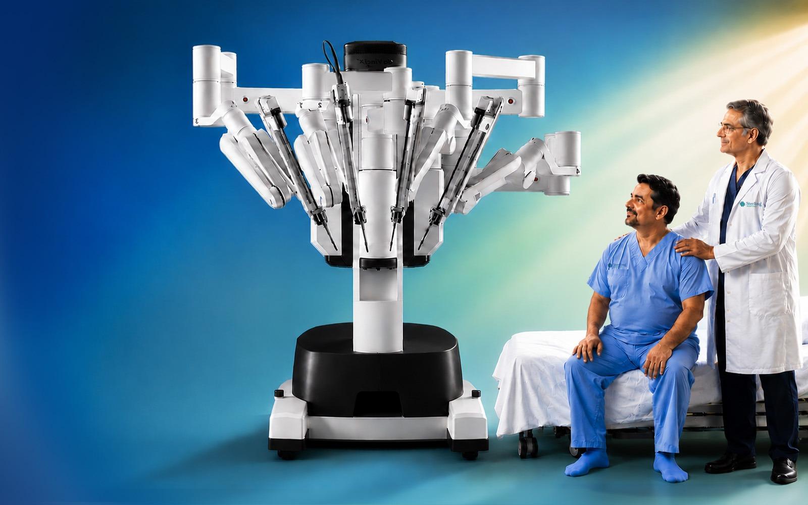 da Vinci X robotic surgery system at Sterling Hospitals